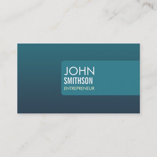 Tarjeta De Visita Negocio con clase (Anverso)