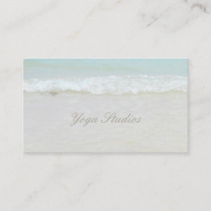 Tarjeta De Visita Negocio curativo espiritual del estudio del agua