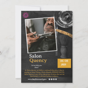 tarjeta de visita/negocio de barbero