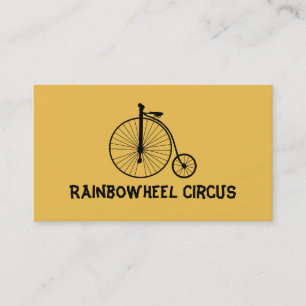 Tarjeta De Visita Negocio de entretenimiento de espectáculo de circo
