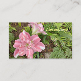 Tarjeta De Visita Negocio de floristería