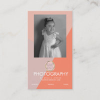 Negocio de Fotografía Tres Tonos Colorblock  Foto