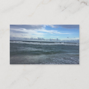 Tarjeta De Visita Negocio de la playa