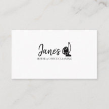 Negocio de limpiadores de casa de limpieza de casa