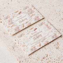 Negocio de Panadería y Pastelería Blush Vintage