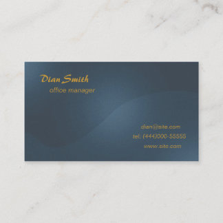 Tarjeta De Visita Negocio elegante 2