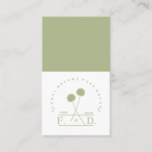 Negocio florista minimalista