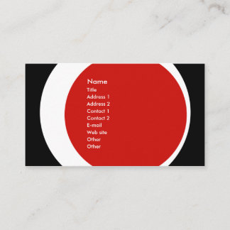Tarjeta De Visita Negocio moderno/tarjeta social del perfil del