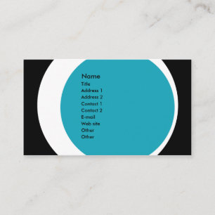 Tarjeta De Visita Negocio moderno/tarjeta social del perfil del
