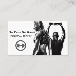 Tarjeta De Visita Negocio personal del instructor