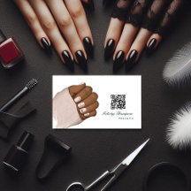 Negocios de código QR de Belleza Manicurista Afric