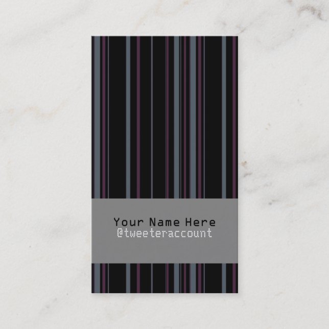 Tarjeta De Visita Negocios urbanos (Anverso)