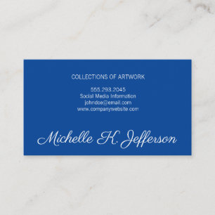 Tarjeta De Visita Negra Limpieza simple Minimalista