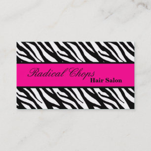 Tarjeta de visita negra rosada del modelo del