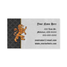 Negro medieval Fleurs del león del oro