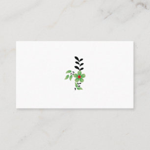 Tarjeta De Visita negro, rojo, verde diseño de imágenes prediseñadas