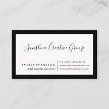 Negro y blanco moderado moderno