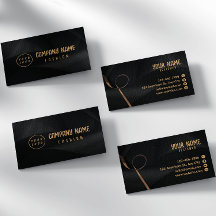 Negro Y Oro Elegante