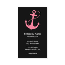 Negro y rosado náuticos