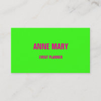 Neon Green Hot Pink Boda Planner Colorful