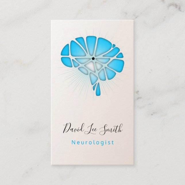 Tarjeta De Visita Neurología / Psicólogo (Anverso)