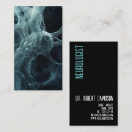 Tarjeta De Visita Neurologista Nerves Médico Médico Moderno Negrita