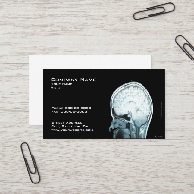 Tarjeta de visita neurologística (Anverso/Reverso In Situ)