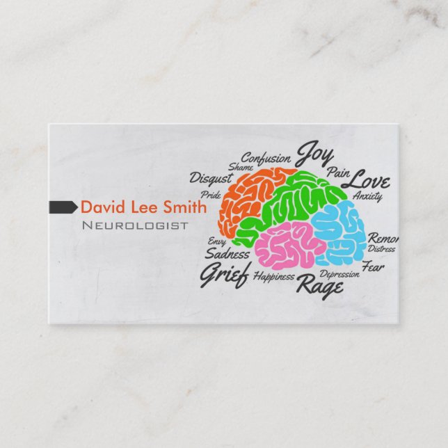 Tarjeta De Visita  Neuroólogo (Anverso)