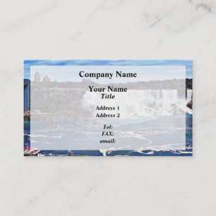 Tarjeta De Visita Niagara Falls ON - Cinta de acero