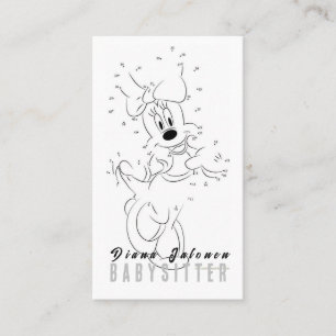 Tarjeta De Visita Niñera de cuidado infantil Colorido Funky Cool