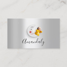 Tarjeta De Visita Niñera Niñera Profesional Cuidados Infantiles AuPa