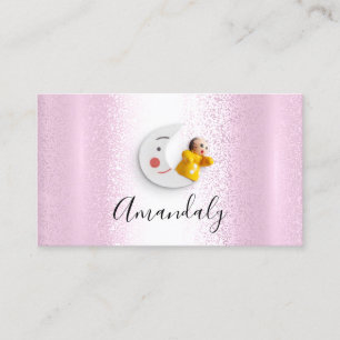 Tarjeta De Visita Niñera Niñera Profesional Guardería infantil Ro