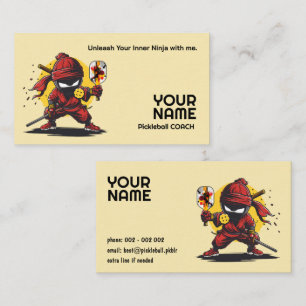 Tarjeta De Visita Ninja Pro