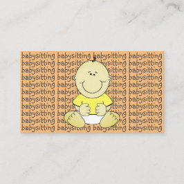 Tarjeta De Visita Niños que cuidan de niños que cuidan de niños