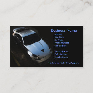Tarjeta De Visita Nismo 350Z