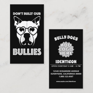 Tarjeta De Visita no amedrenten a nuestros matones