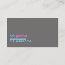 Tarjeta De Visita ¡No perfeccionar pero impresionante!!