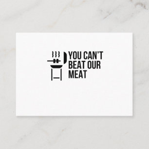 TARJETA DE VISITA NO PUEDES SUPERAR NUESTRA CARNE