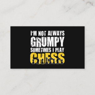 Tarjeta De Visita No Siempre Estoy Gruñido, A Veces Estoy Jugando Aj