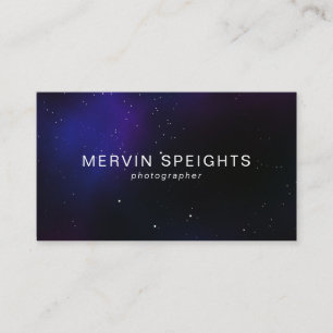 TARJETA DE VISITA NOCHES ESTRELLADAS