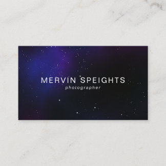 TARJETA DE VISITA NOCHES ESTRELLADAS