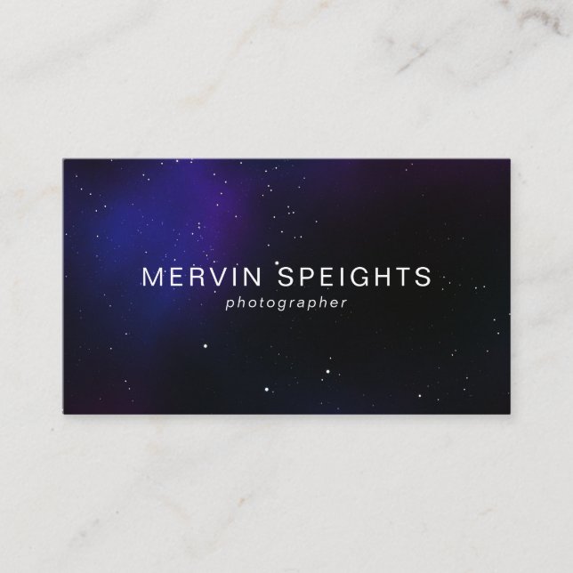 TARJETA DE VISITA NOCHES ESTRELLADAS (Anverso)
