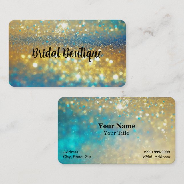 Tarjeta de visita Nodal Boutique o Wedding Planner (Anverso / Reverso)