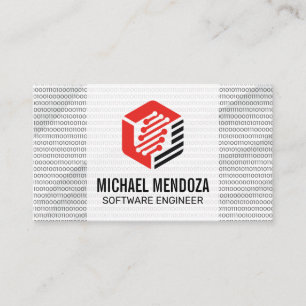 Tarjeta De Visita Nodos Tech   Números de codificación