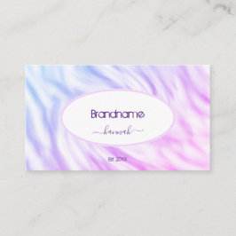 Tarjeta De Visita Nombramiento en medios sociales de Pastel Purple O