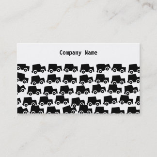 Tarjeta De Visita Nombre Black Cars, Company