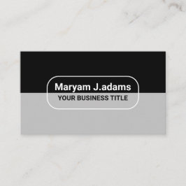 Tarjeta De Visita Nombre comercial de clase personalizado (código qr