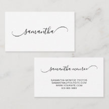 Nombre con firma curva elegante y con florituras