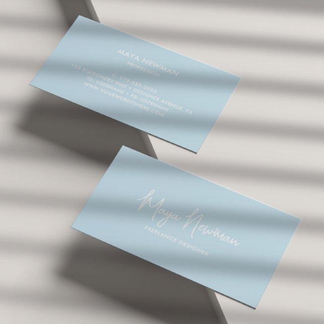 TARJETA DE VISITA NOMBRE DE FIRMA GRIS SIMPLE SLATE PROFESIONAL (Subido por el creador)