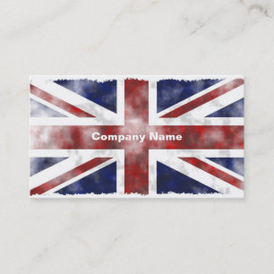 Tarjeta De Visita Nombre de Grunge Uk, Company